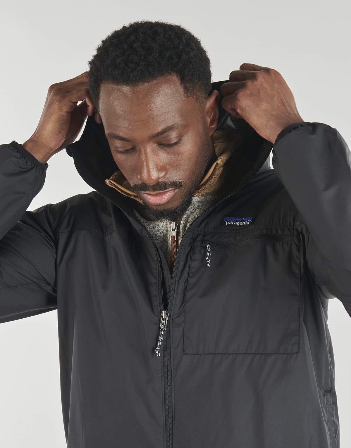 Men's Windbreakers Patagonia Black