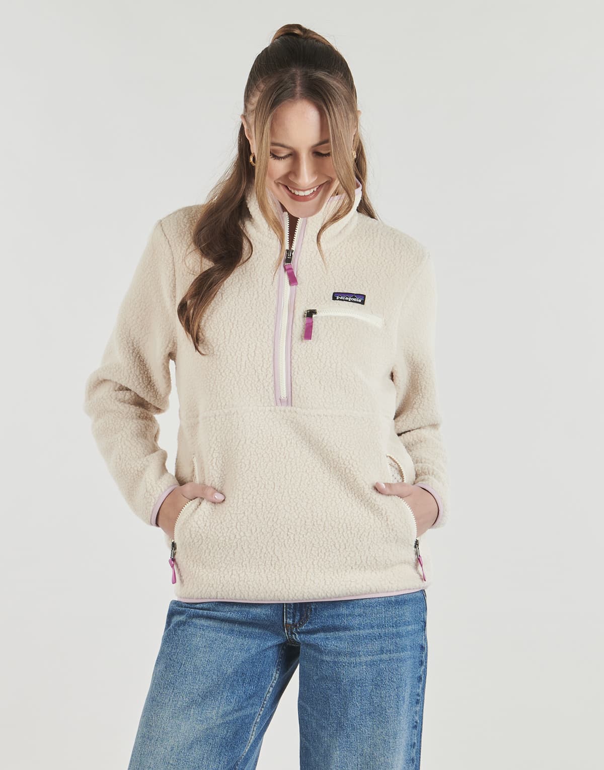 Women's Sweatshirts Patagonia Beige