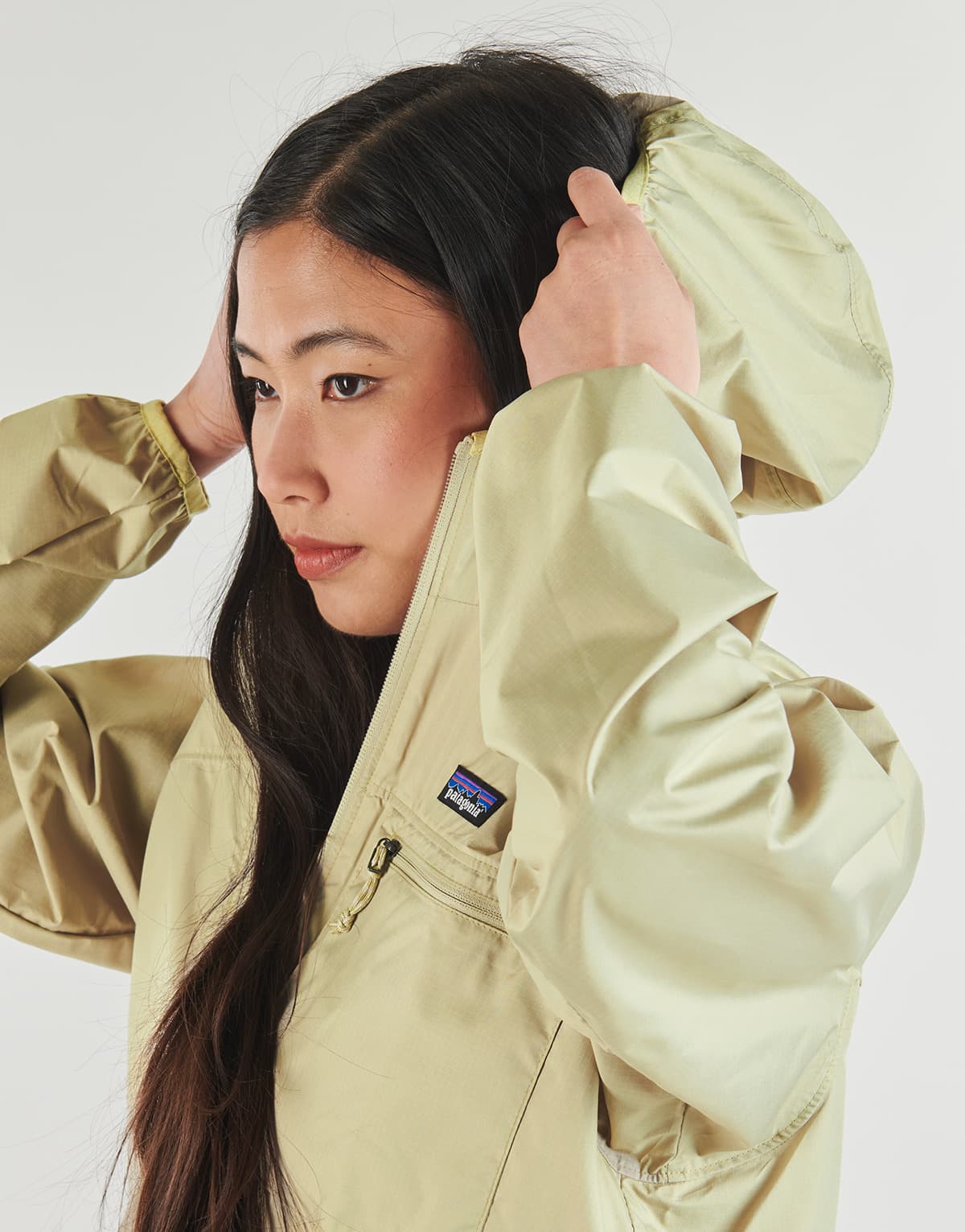 Women's Windbreakers Patagonia Beige