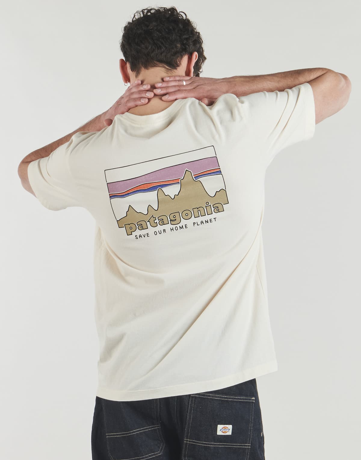 Men's T-Shirts Patagonia Beige