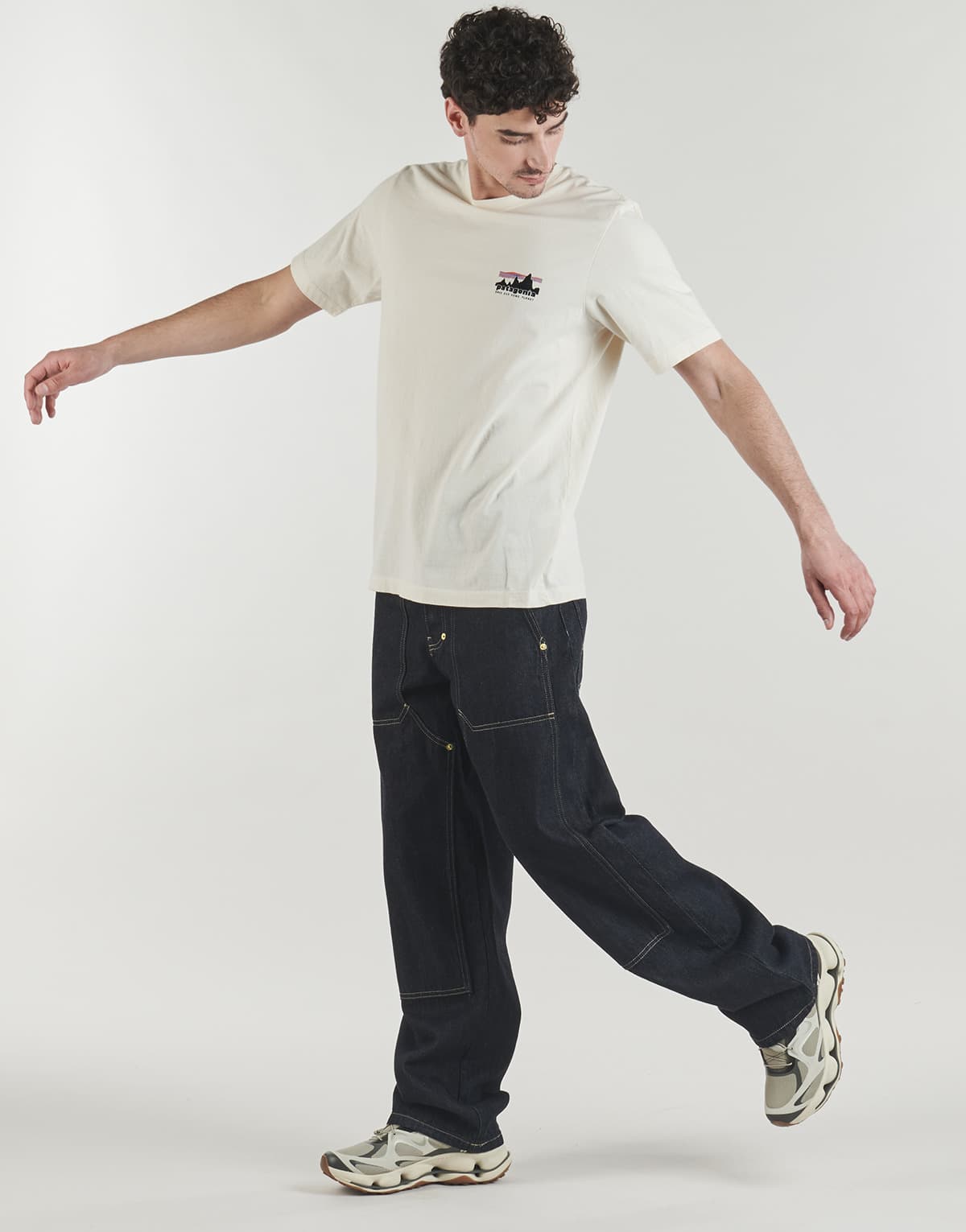 Men's T-Shirts Patagonia Beige