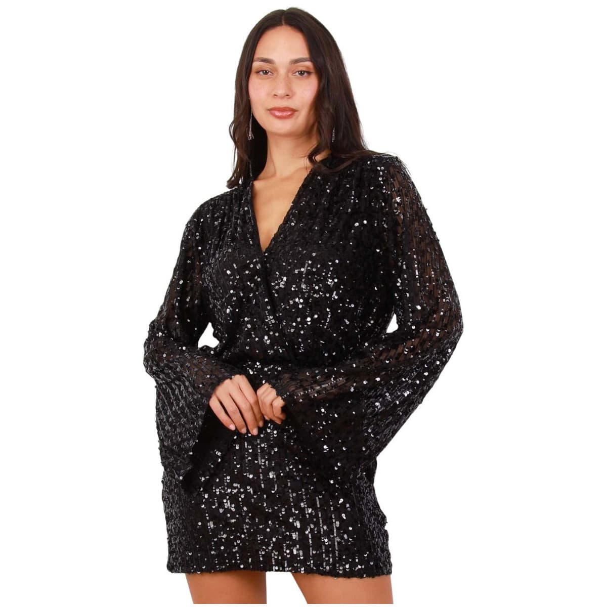 Κοντά Φορέματα La Modeuse 76636_P181507