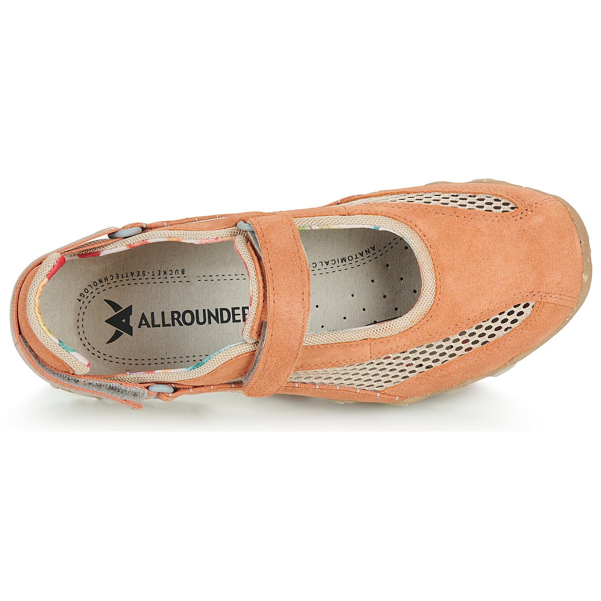 Women's Sports Sandals Allrounder by Mephisto Orange