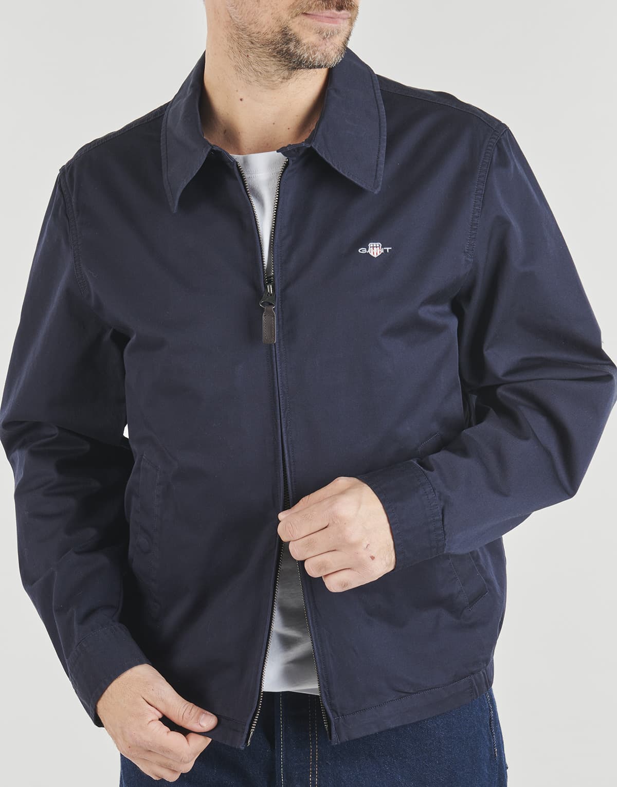 Men's Jackets Gant Blue