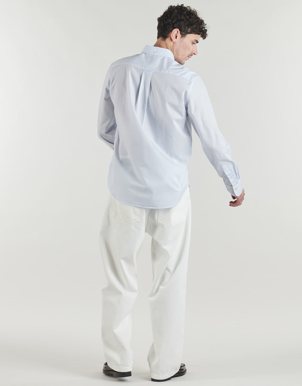 Men's Shirts Gant Blue