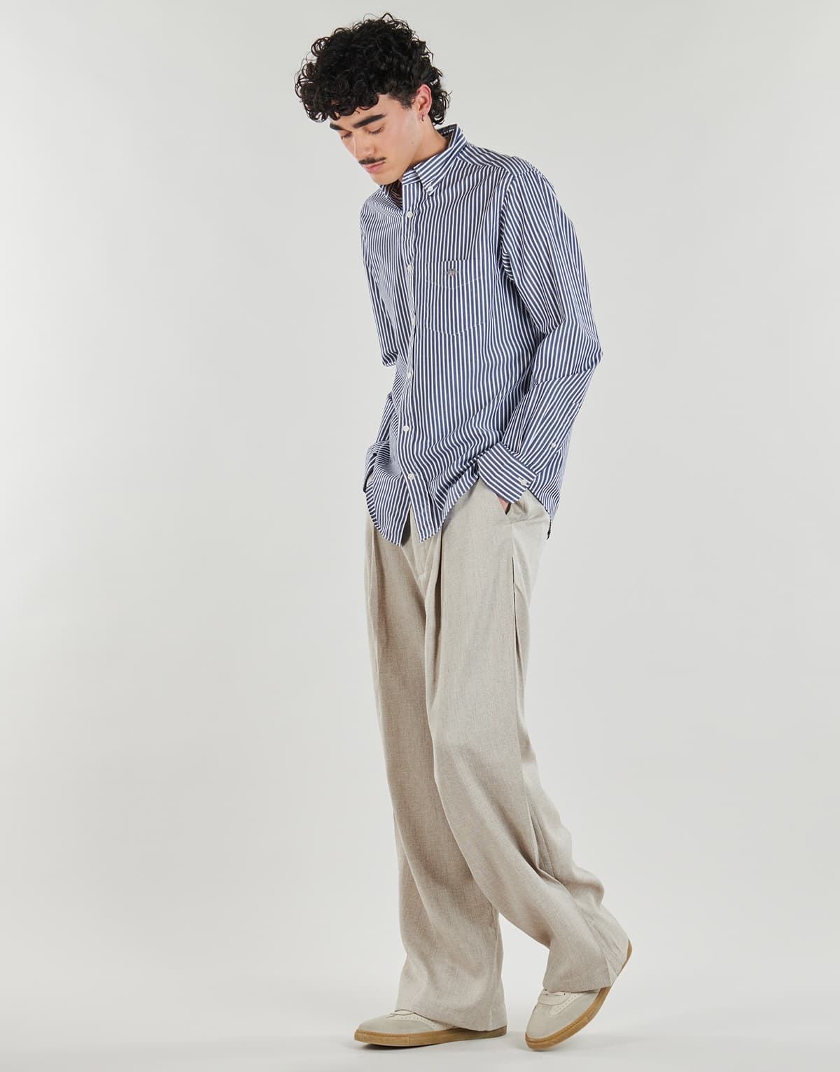 GANT ΥΠΟΚΑΜΙΣΟ ΜΜ REG POPLIN STRIPE SHIRT 3G3000130-423 DarkBlue