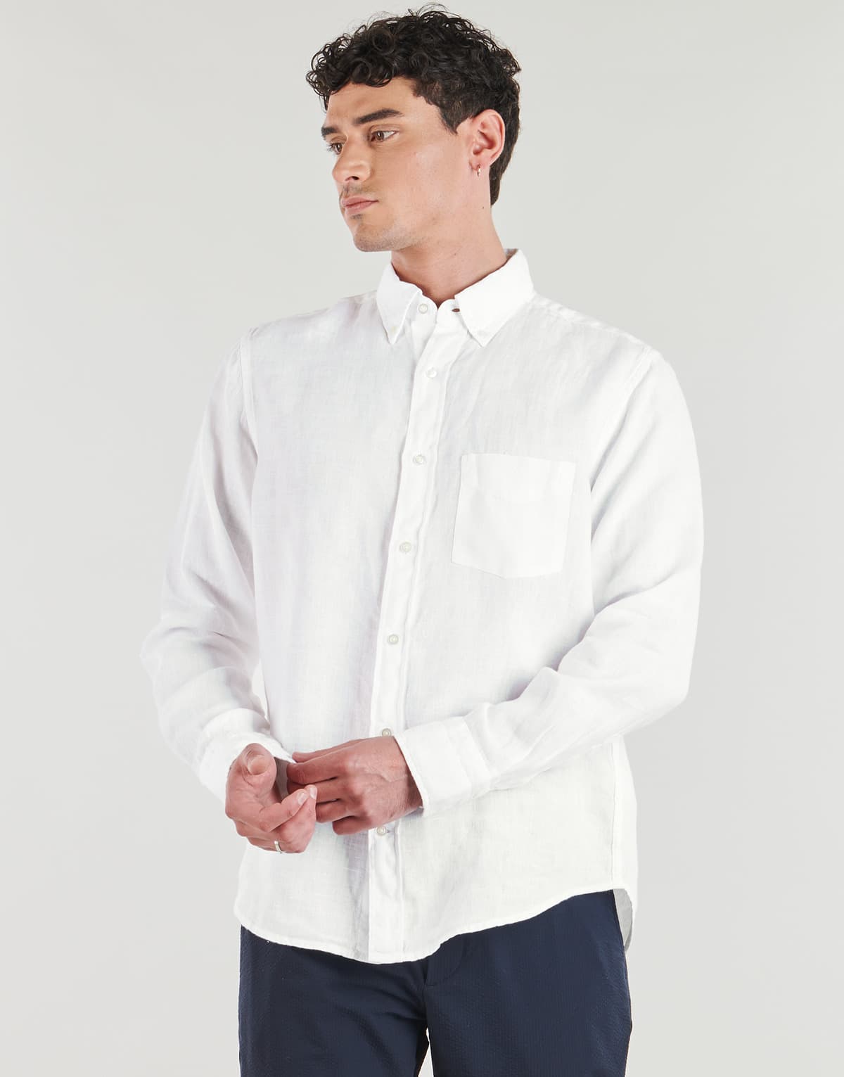 Men's Shirts Gant White