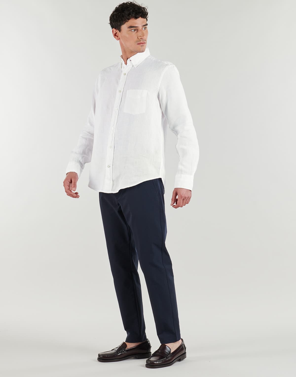 Men's Shirts Gant White
