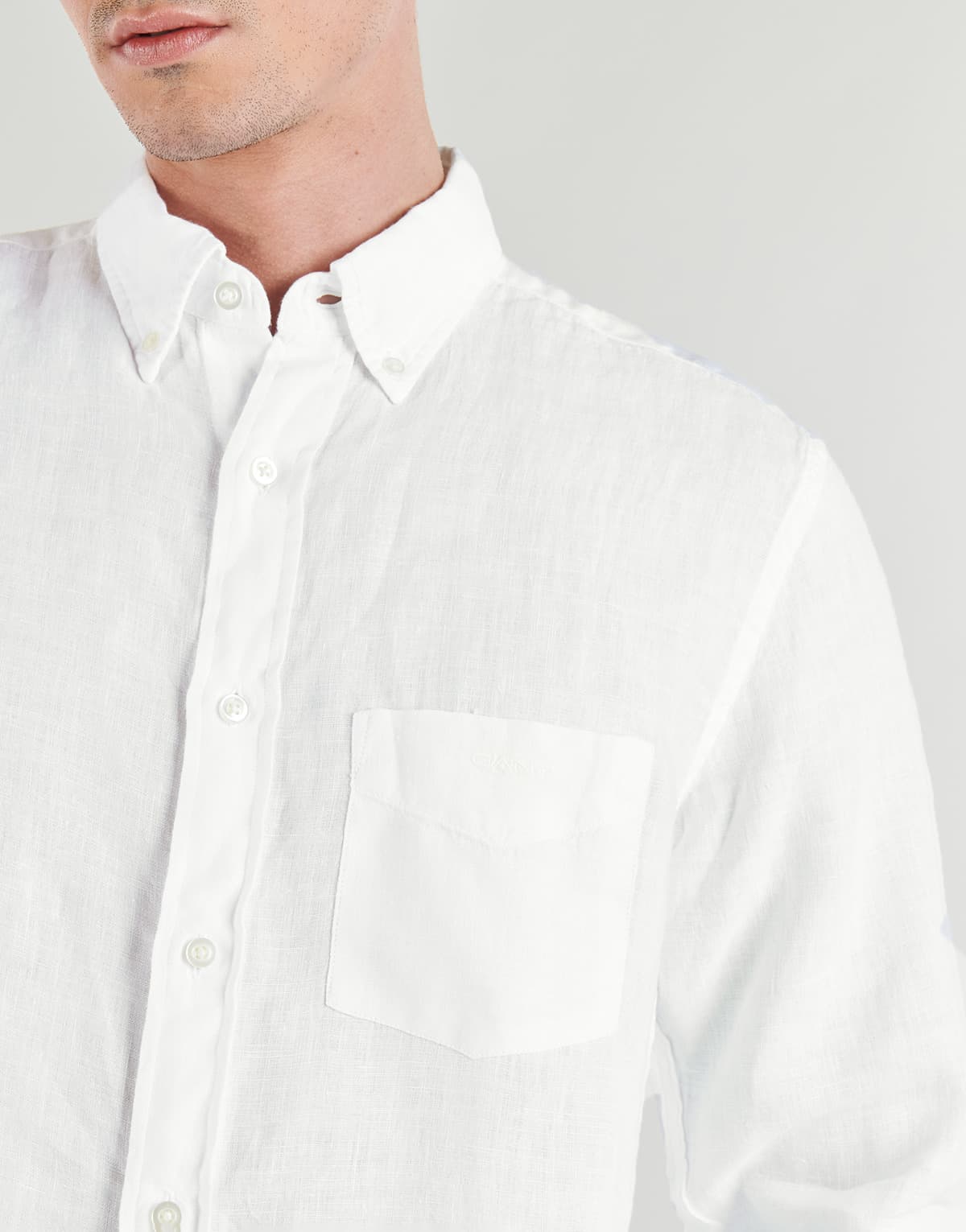 Men's Shirts Gant White