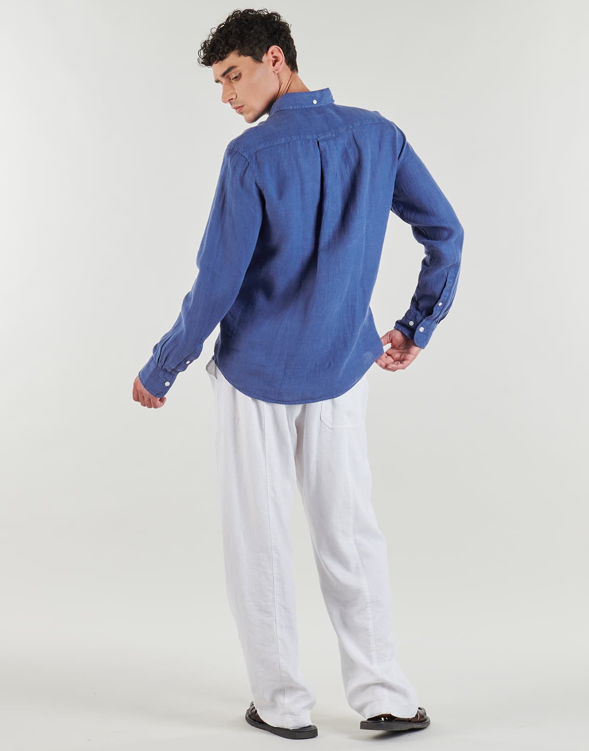 Men's Shirts Gant Blue