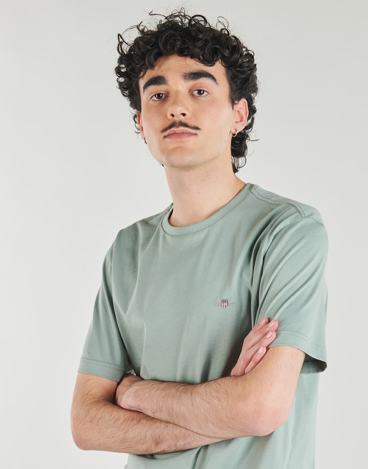 Men's T-Shirts Gant Green