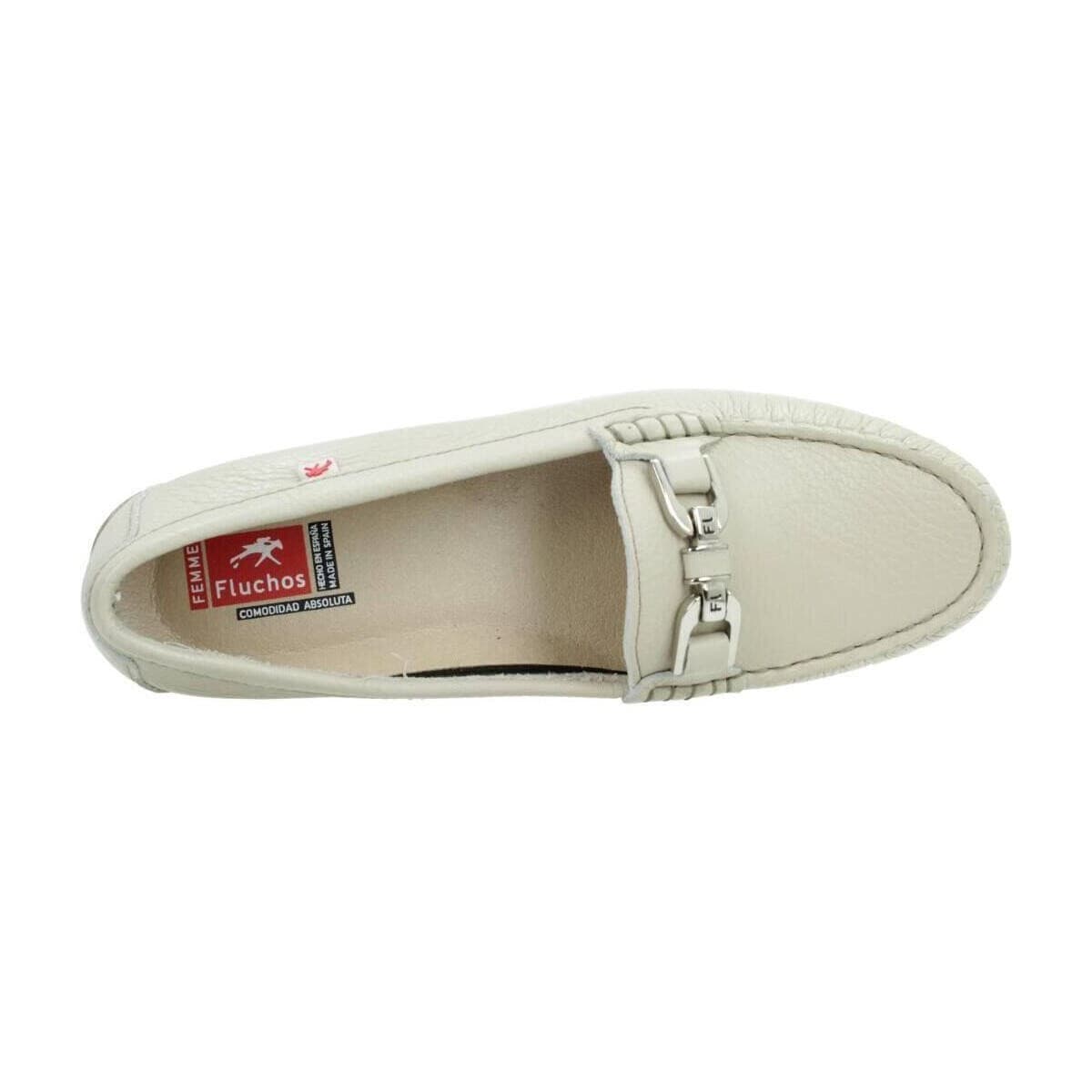 Women's Loafers Fluchos Beige