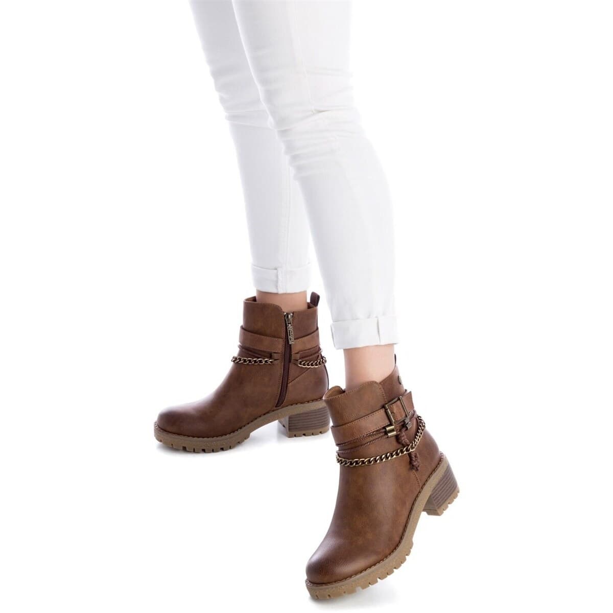 Women's Ankle Boots Refresh Brown