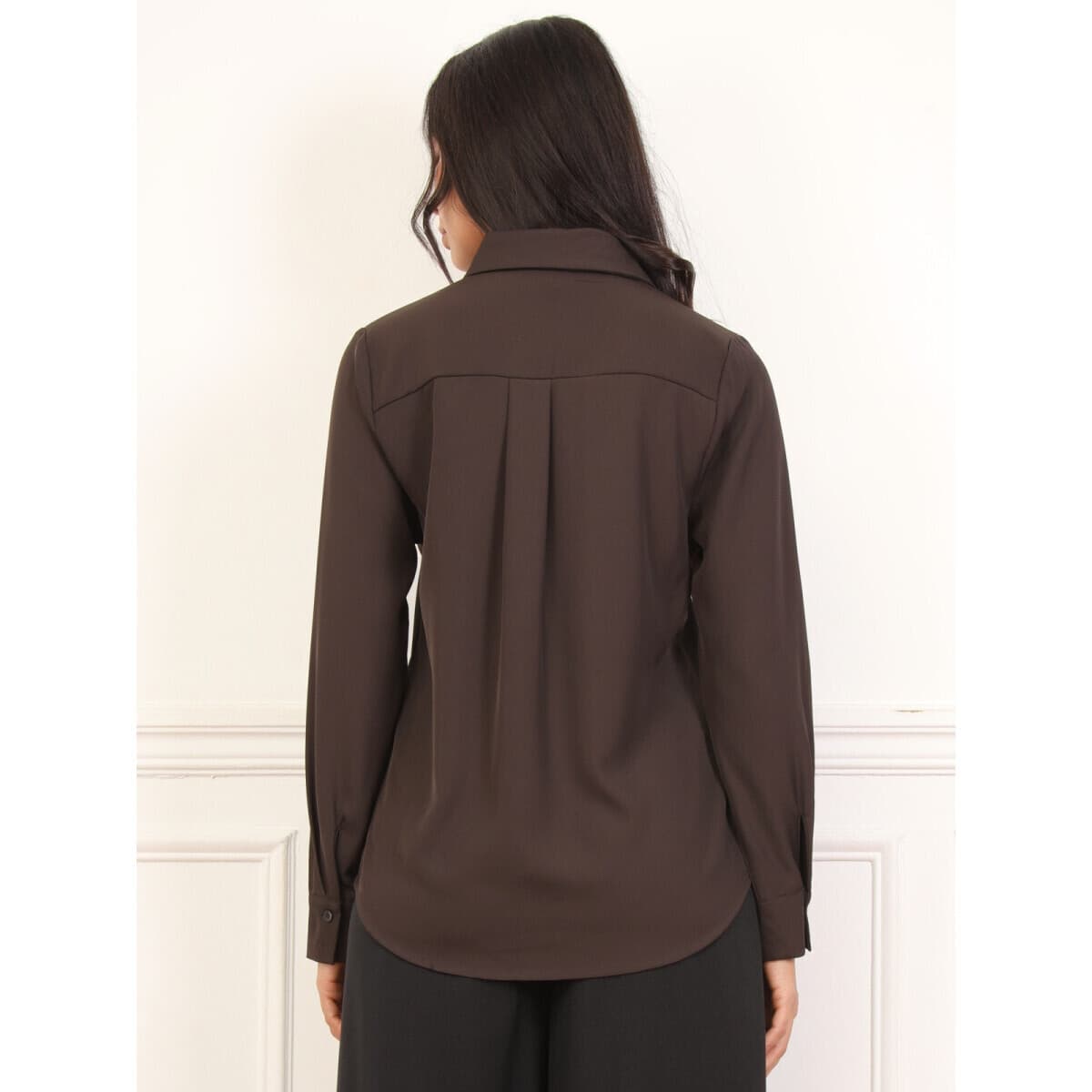 Women's Shirts La Modeuse Brown