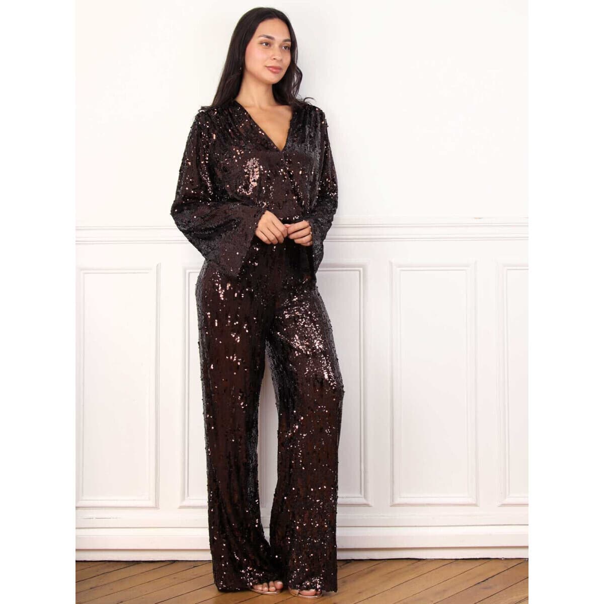 Women's Pants La Modeuse Brown