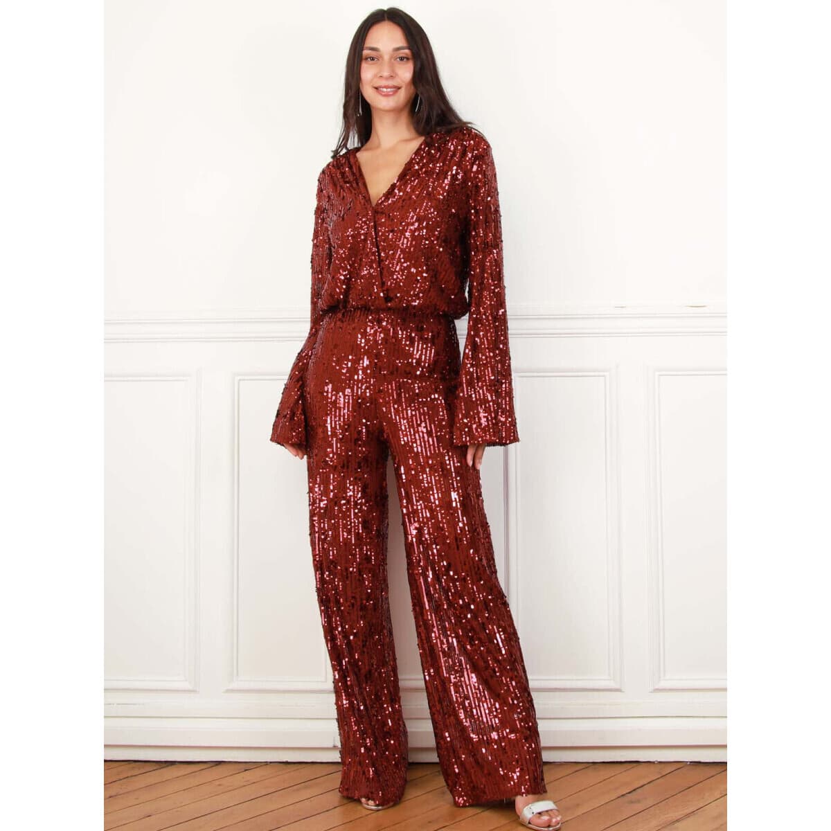 Women's Pants La Modeuse Bordeaux