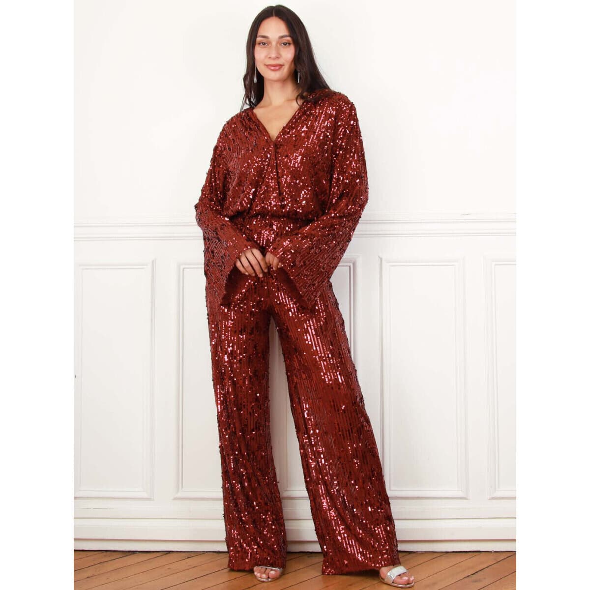 Women's Pants La Modeuse Bordeaux