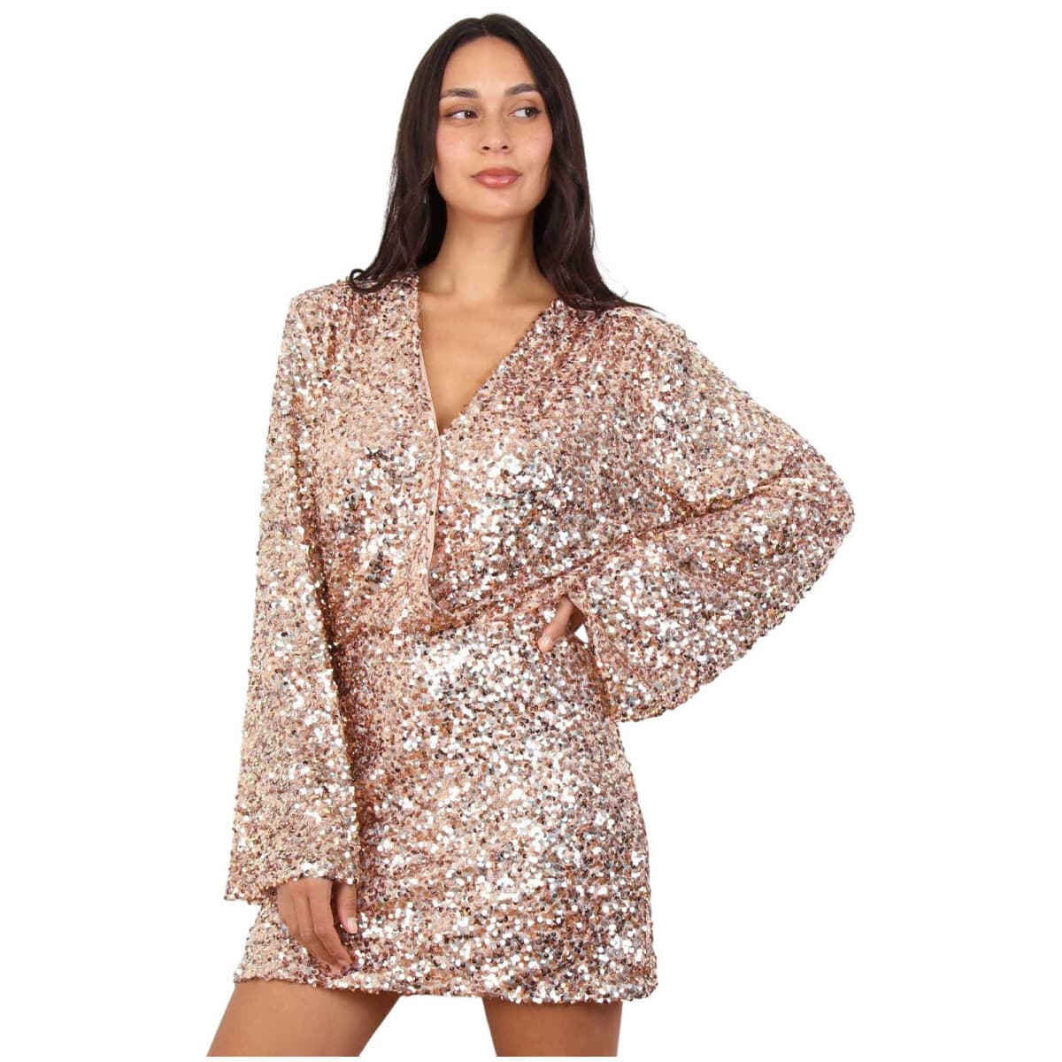 Women's Dresses La Modeuse Gold