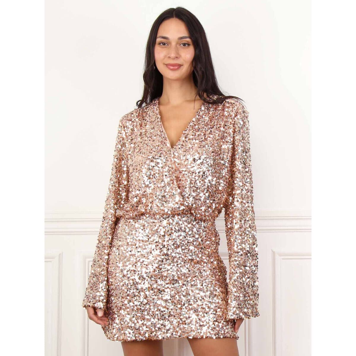 Women's Dresses La Modeuse Gold