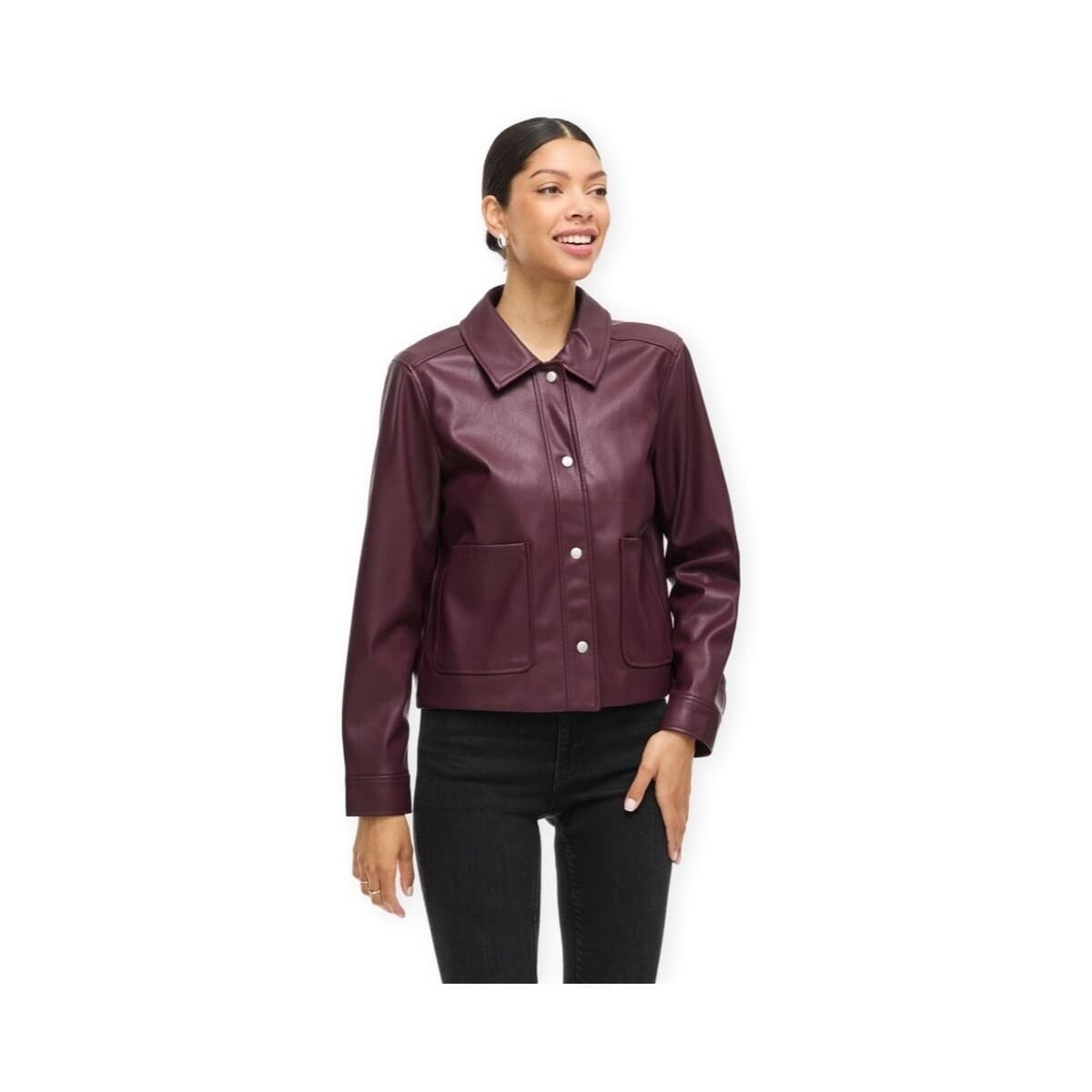 Women's Jackets Vila Bordeaux