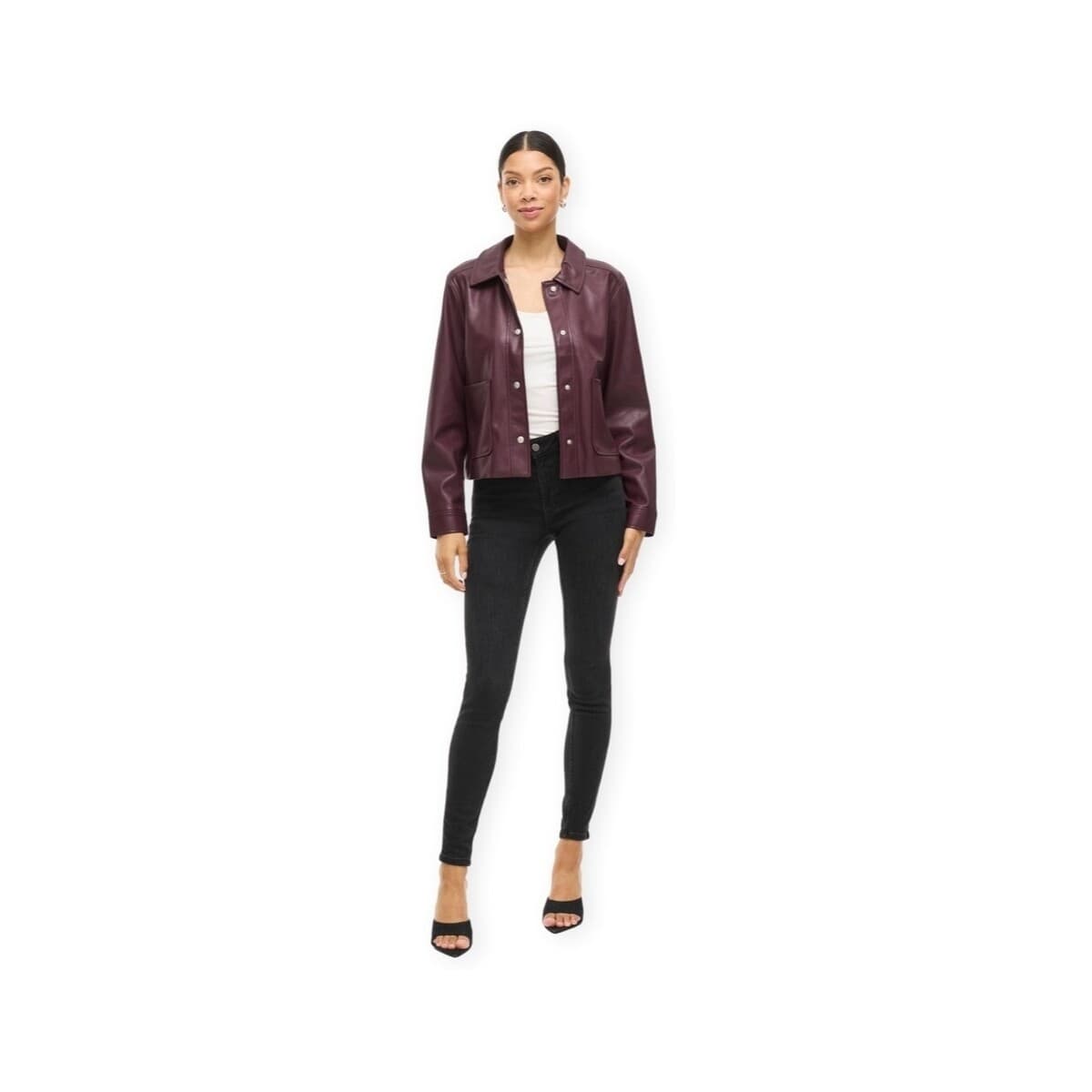 Women's Jackets Vila Bordeaux