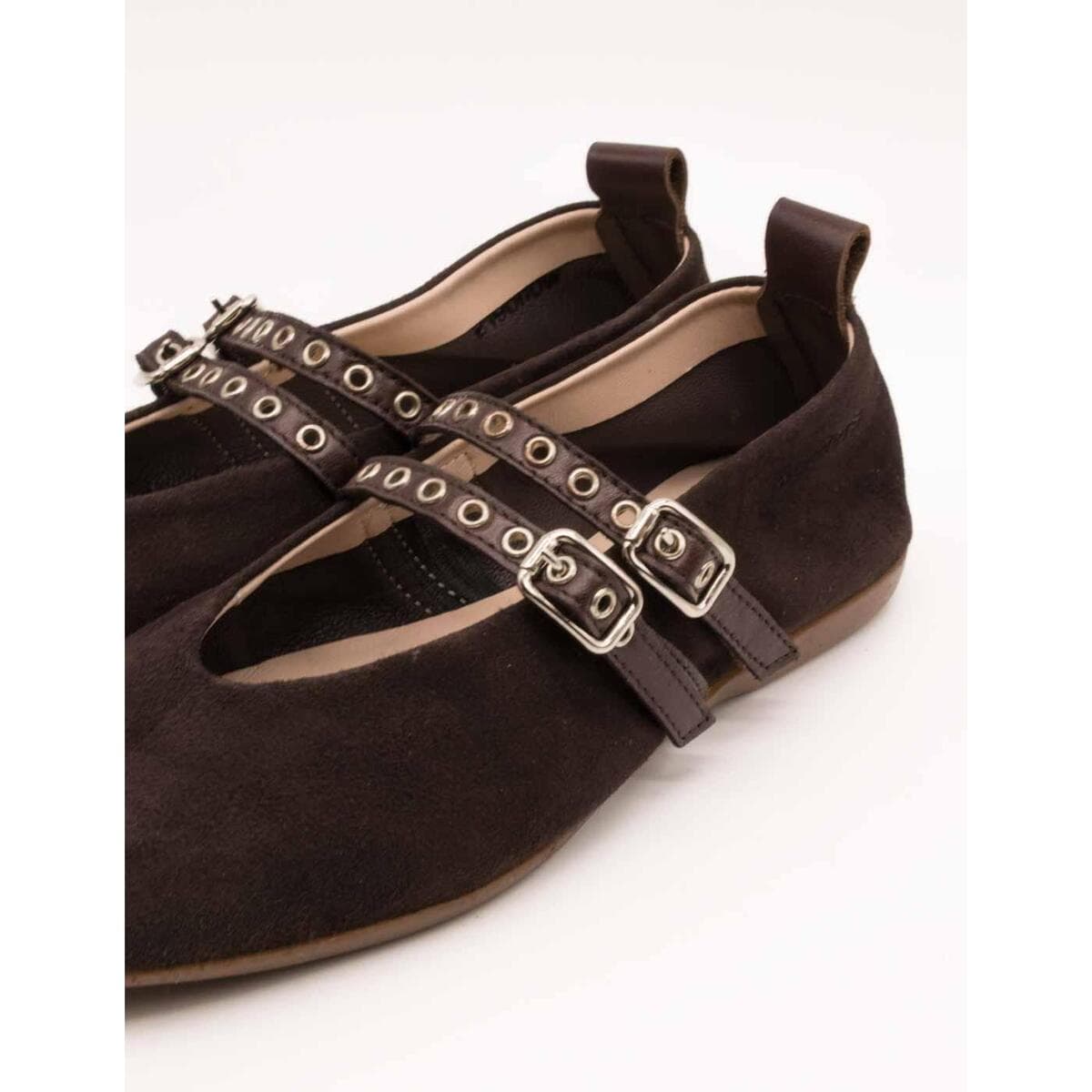 Women's Ballet Flats Wonders Brown