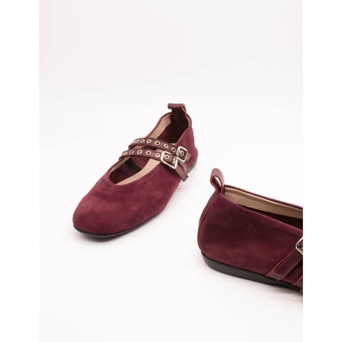Women's Ballet Flats Wonders Red