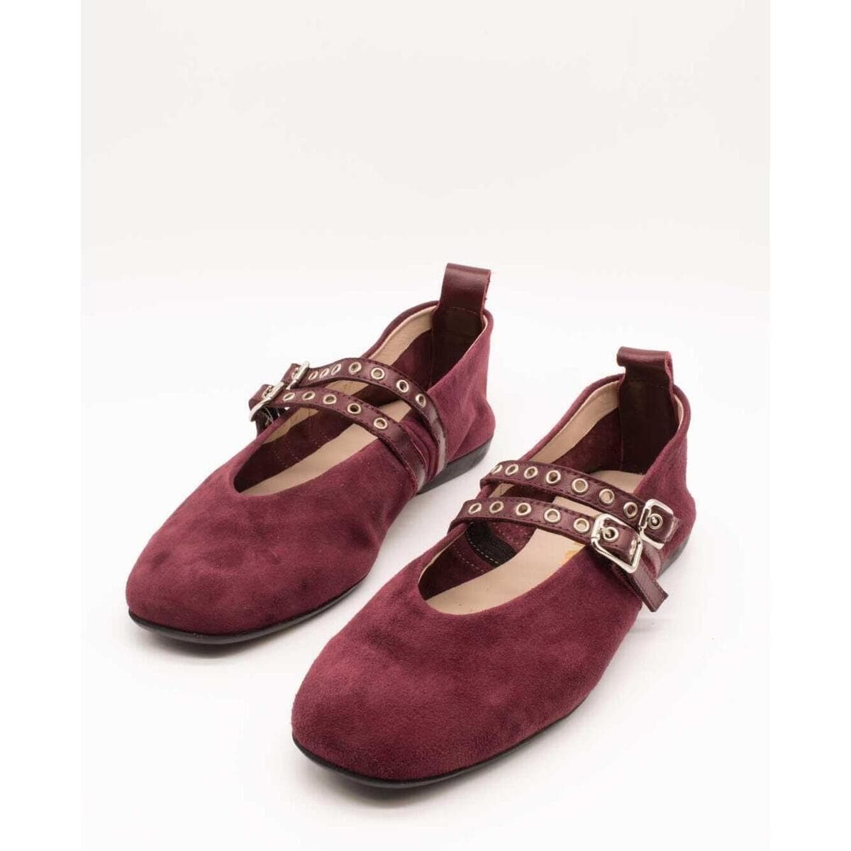 Women's Ballet Flats Wonders Red