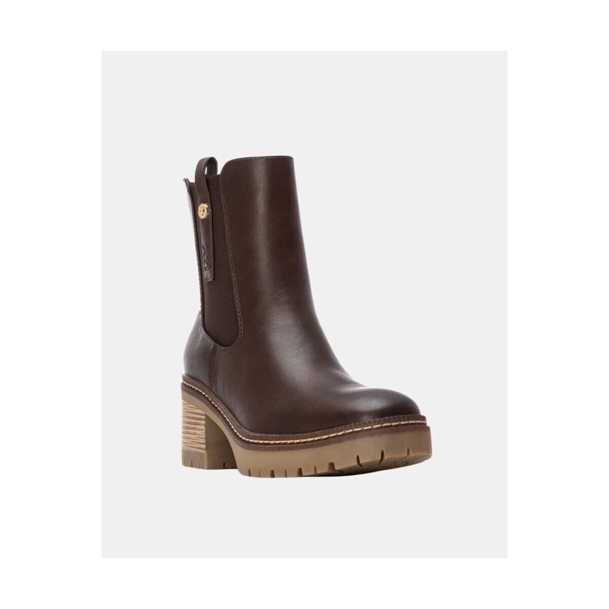 Women's Ankle Boots Xti Brown