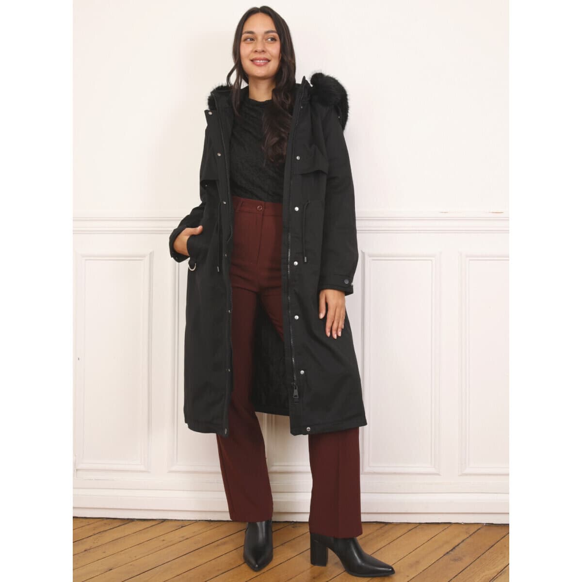 Women's Coats La Modeuse Black