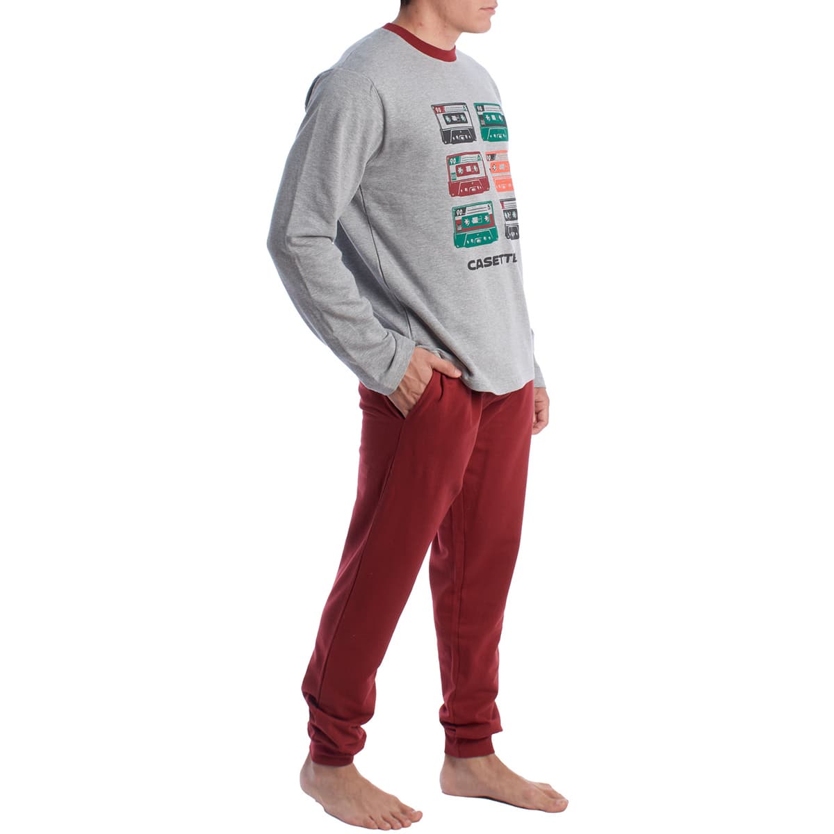 Men's Pajamas Kisses And Love Multicolor