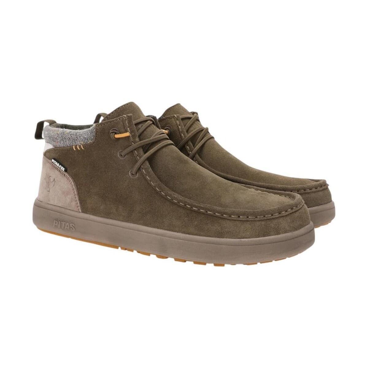 Men's Ankle Boots Pitas Green