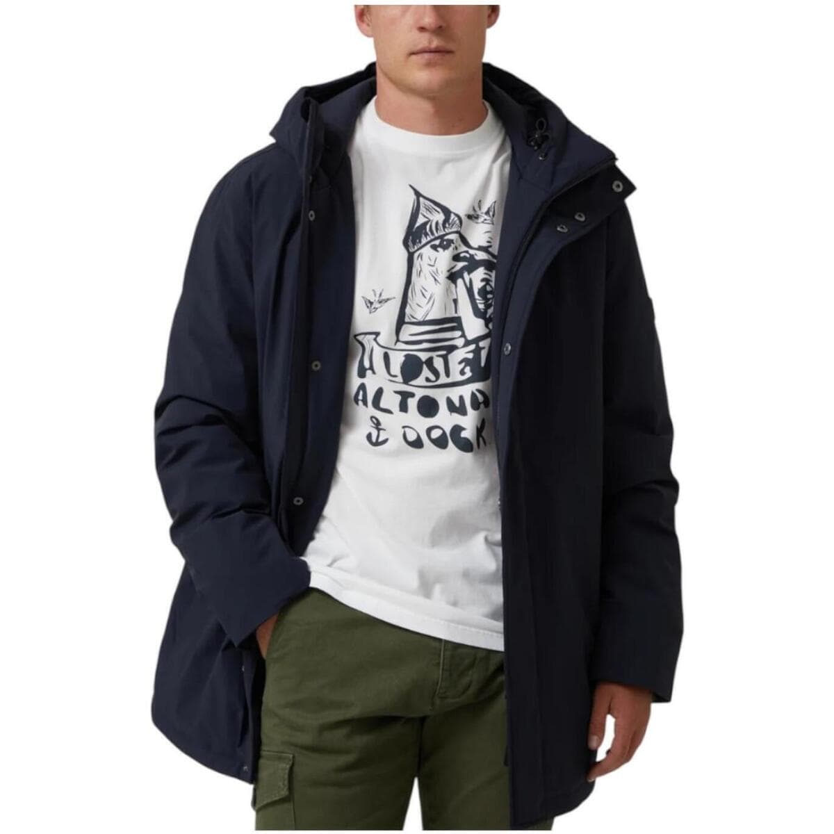 Men's Parkas Altonadock Blue