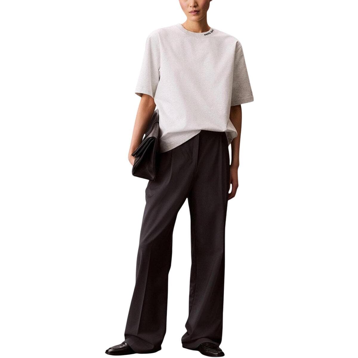 Women's T-Shirts Calvin Klein Gray