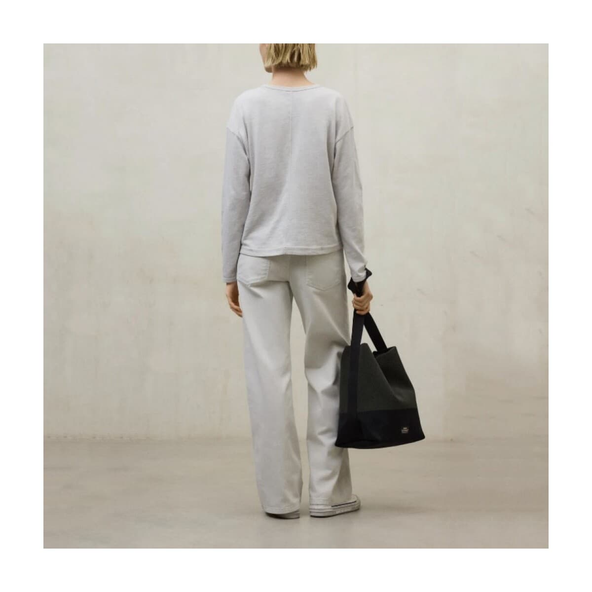 Women's T-Shirts Ecoalf Beige