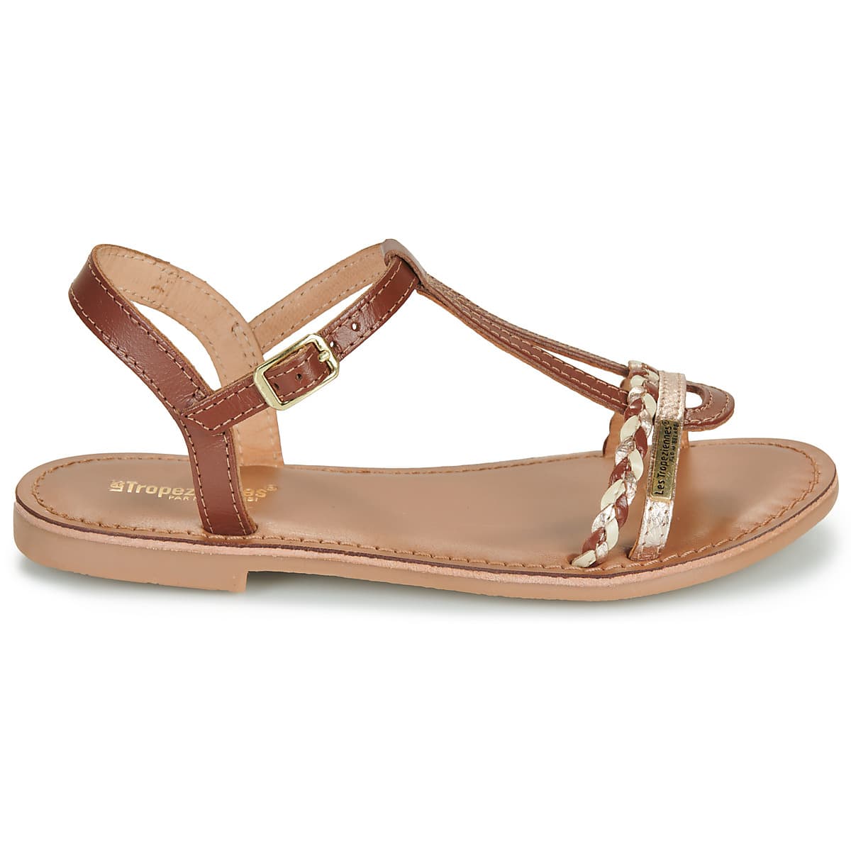 Girls' Sandals Les Tropeziennes par M.Belarbi Brown