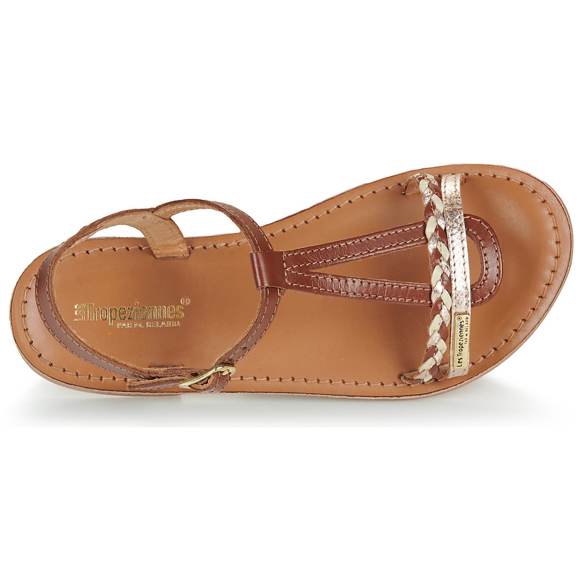 Girls' Sandals Les Tropeziennes par M.Belarbi Brown