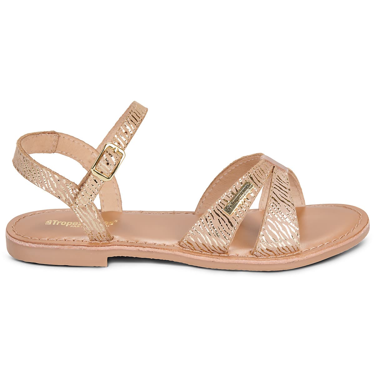Girls' Sandals Les Tropeziennes par M.Belarbi Gold