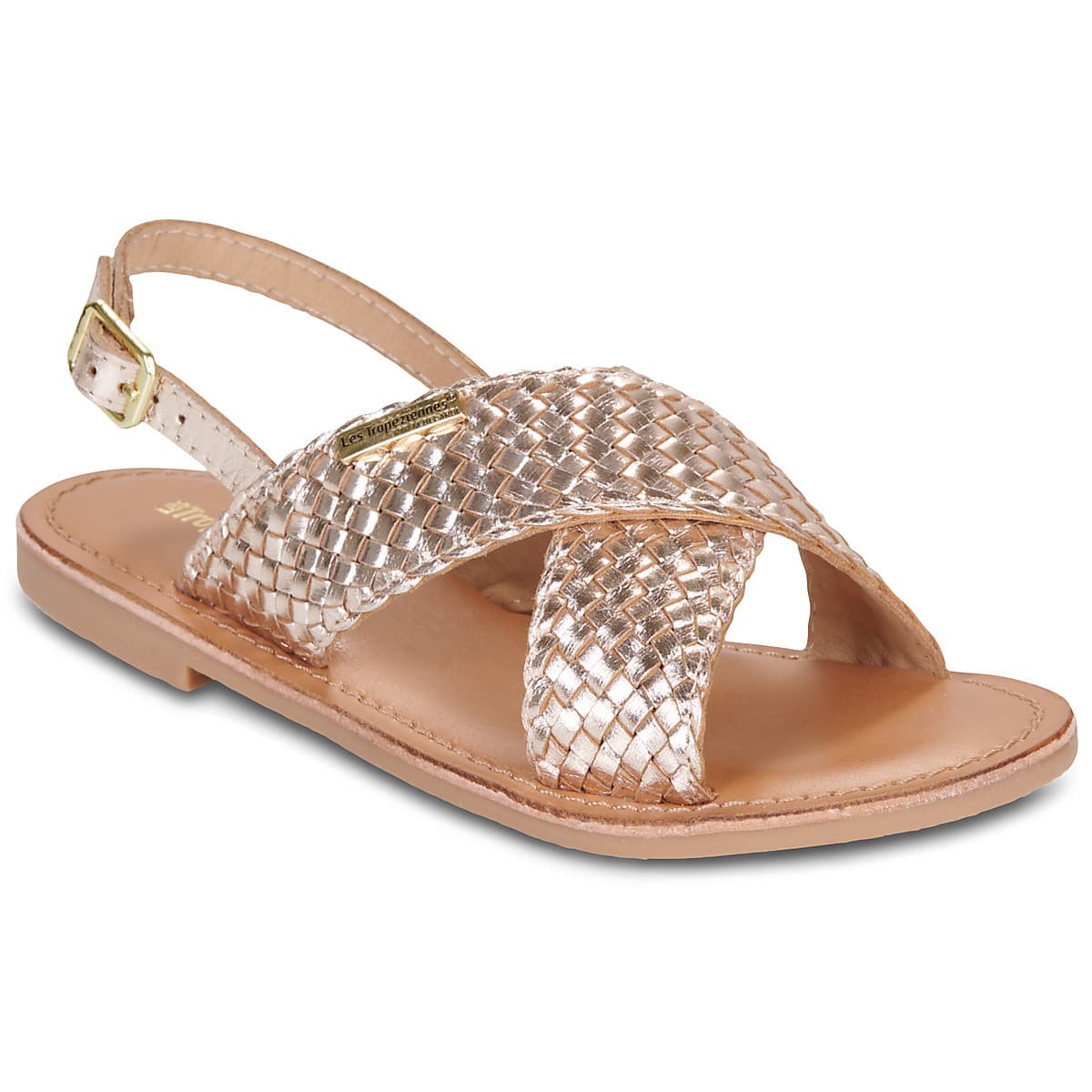 Girls' Sandals Les Tropeziennes par M.Belarbi Gold