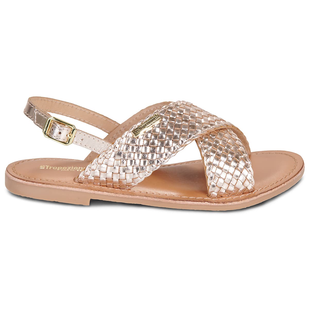 Girls' Sandals Les Tropeziennes par M.Belarbi Gold