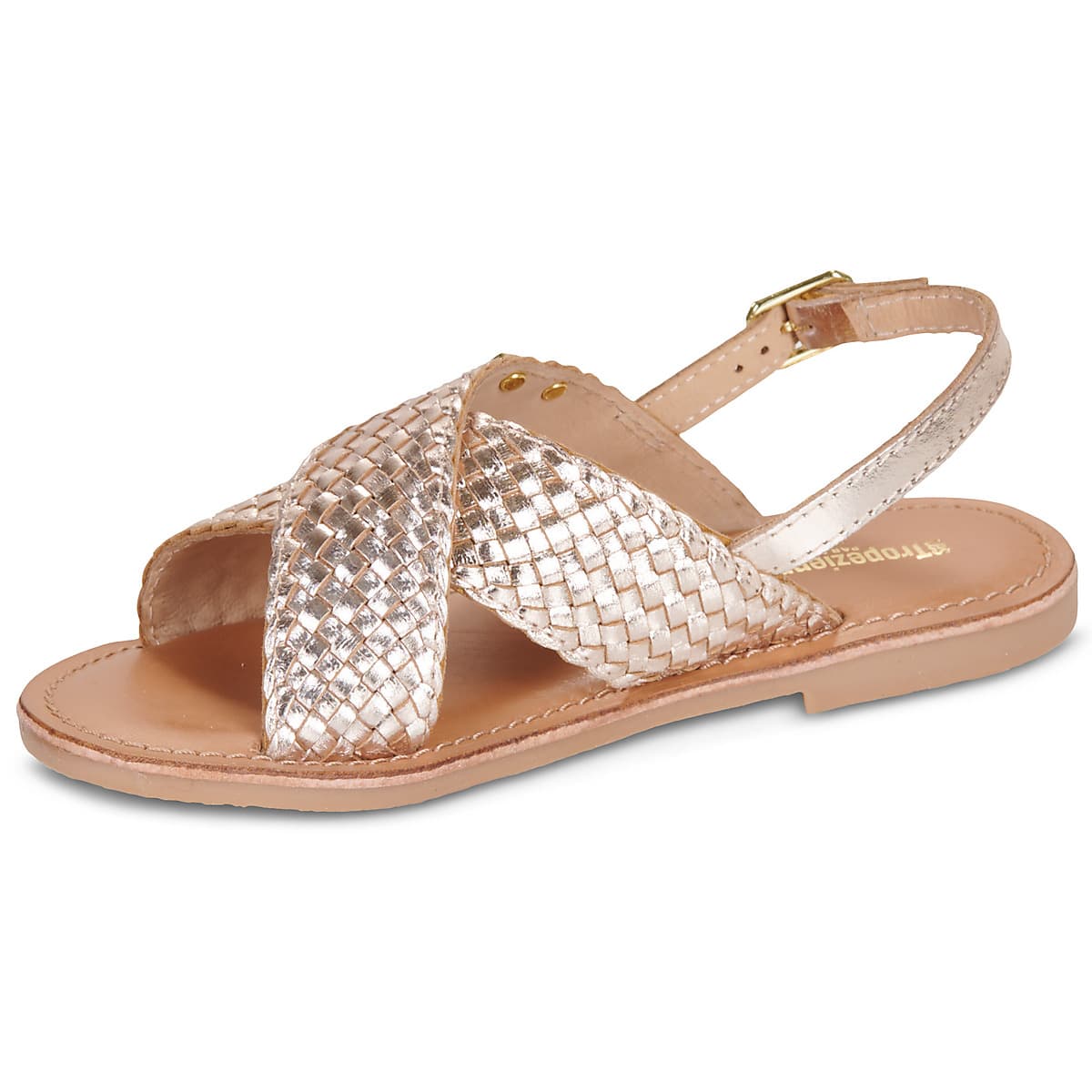 Girls' Sandals Les Tropeziennes par M.Belarbi Gold