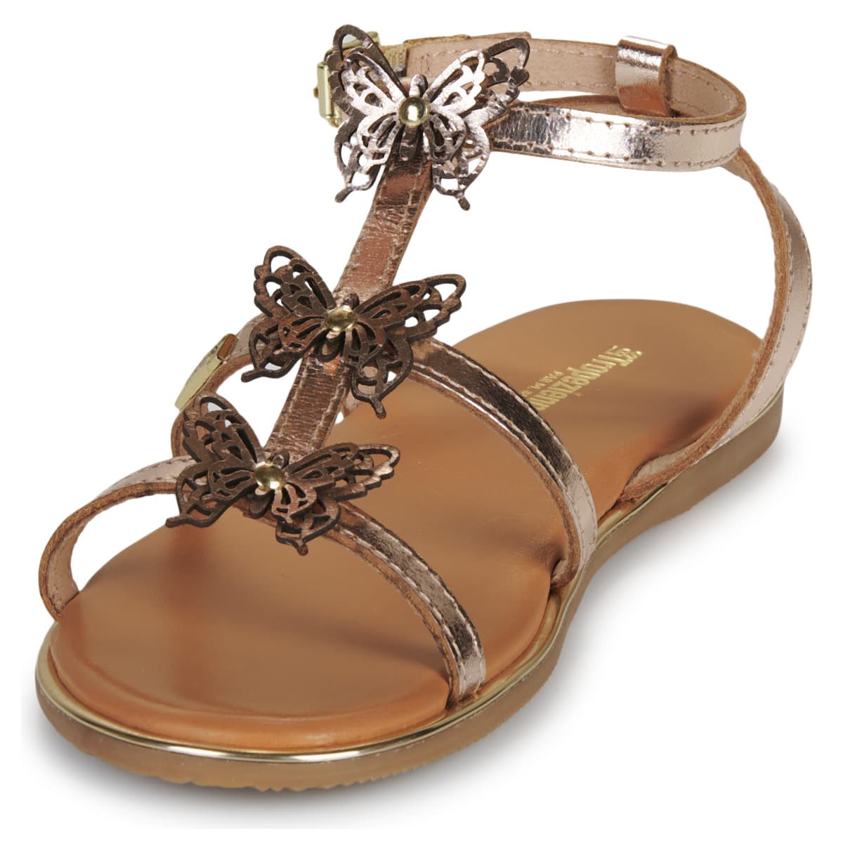 Girls' Sandals Les Tropeziennes par M.Belarbi Gold