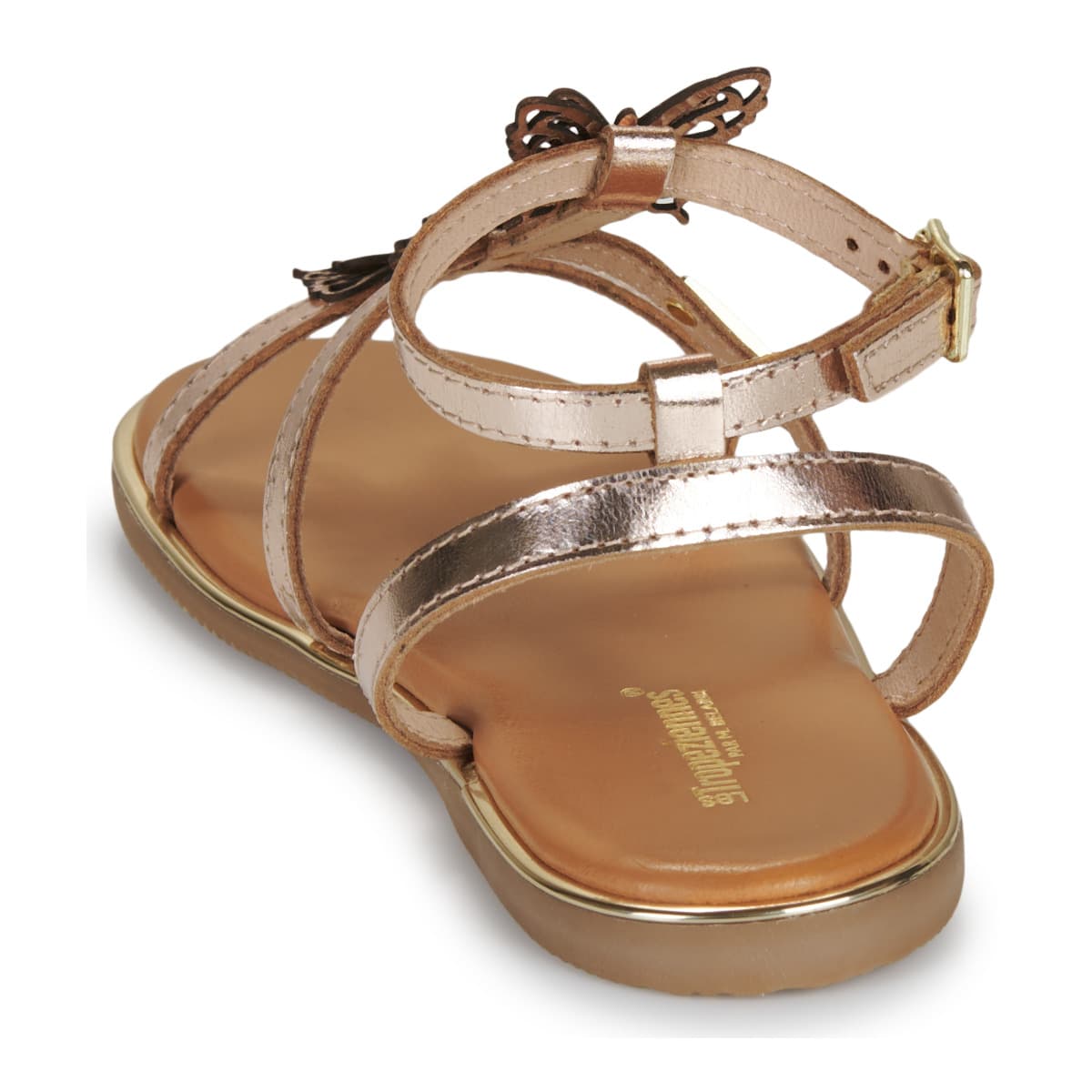Girls' Sandals Les Tropeziennes par M.Belarbi Gold