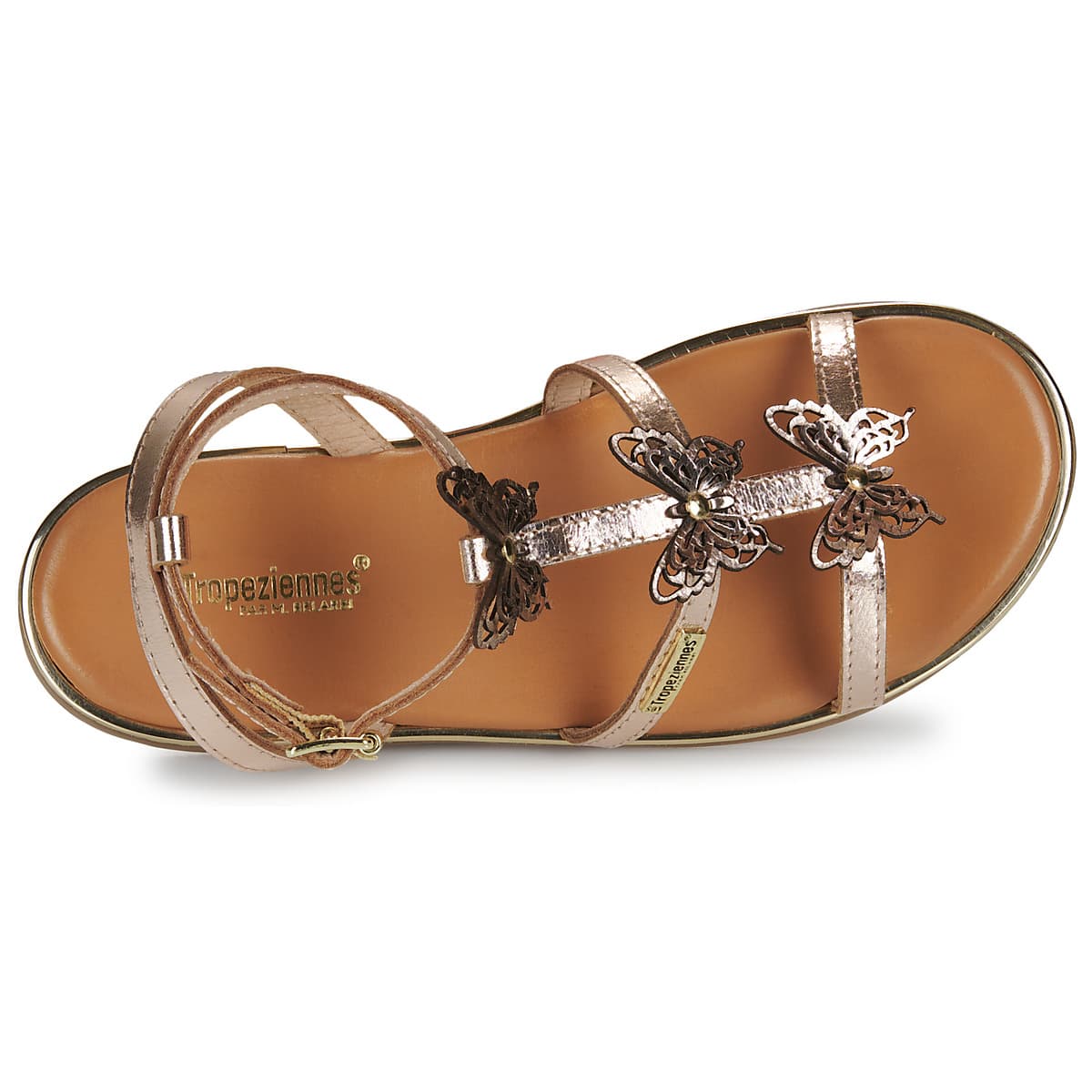 Girls' Sandals Les Tropeziennes par M.Belarbi Gold
