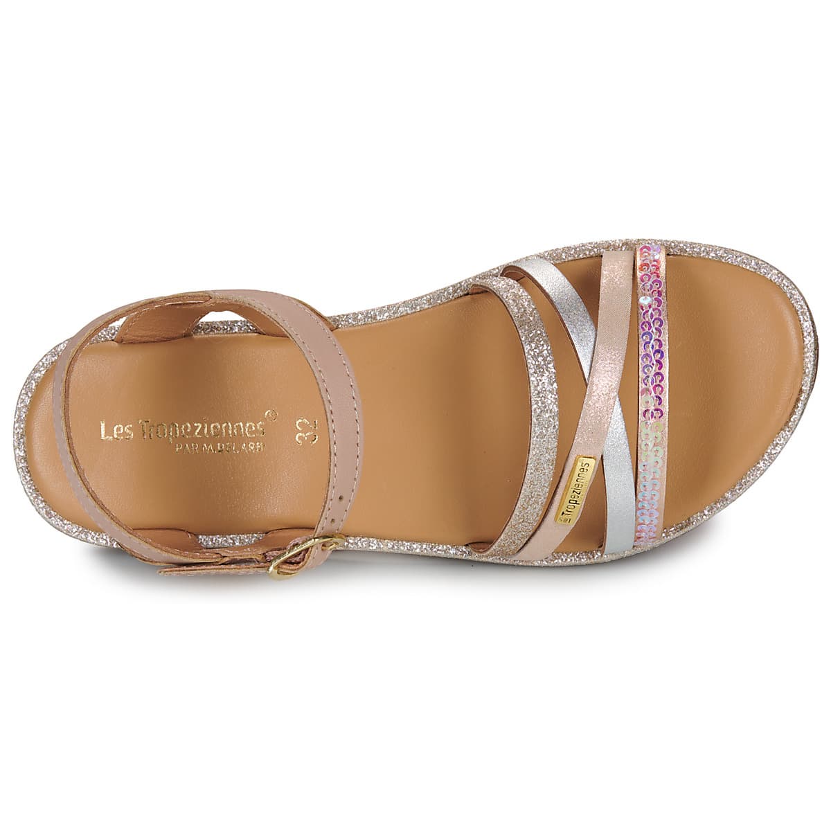 Girls' Sandals Les Tropeziennes par M.Belarbi Beige