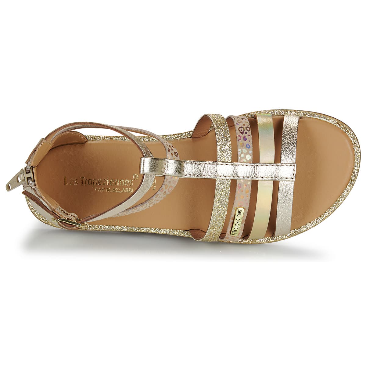Girls' Sandals Les Tropeziennes par M.Belarbi Gold