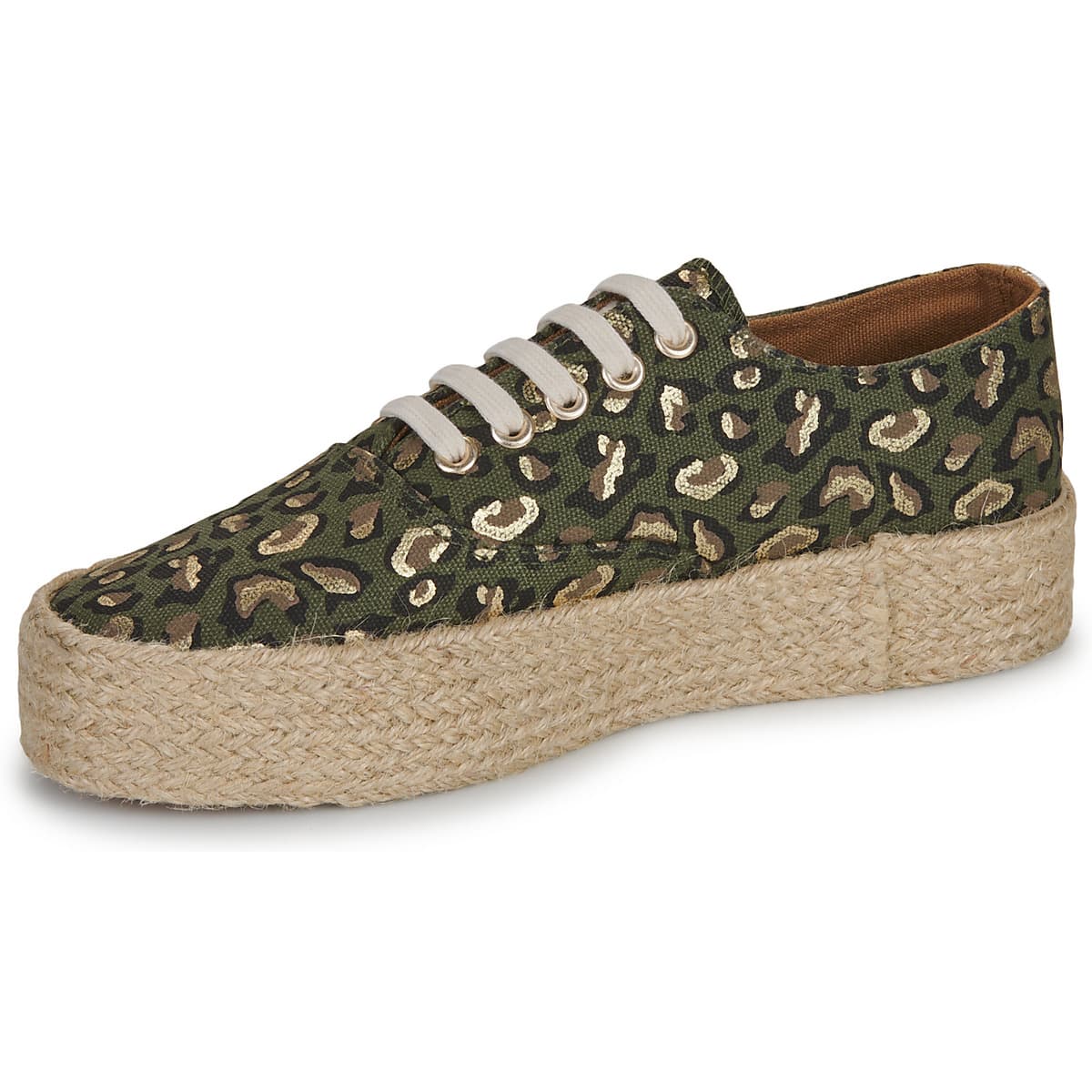 Women's Sneakers Les Tropeziennes par M.Belarbi Khaki