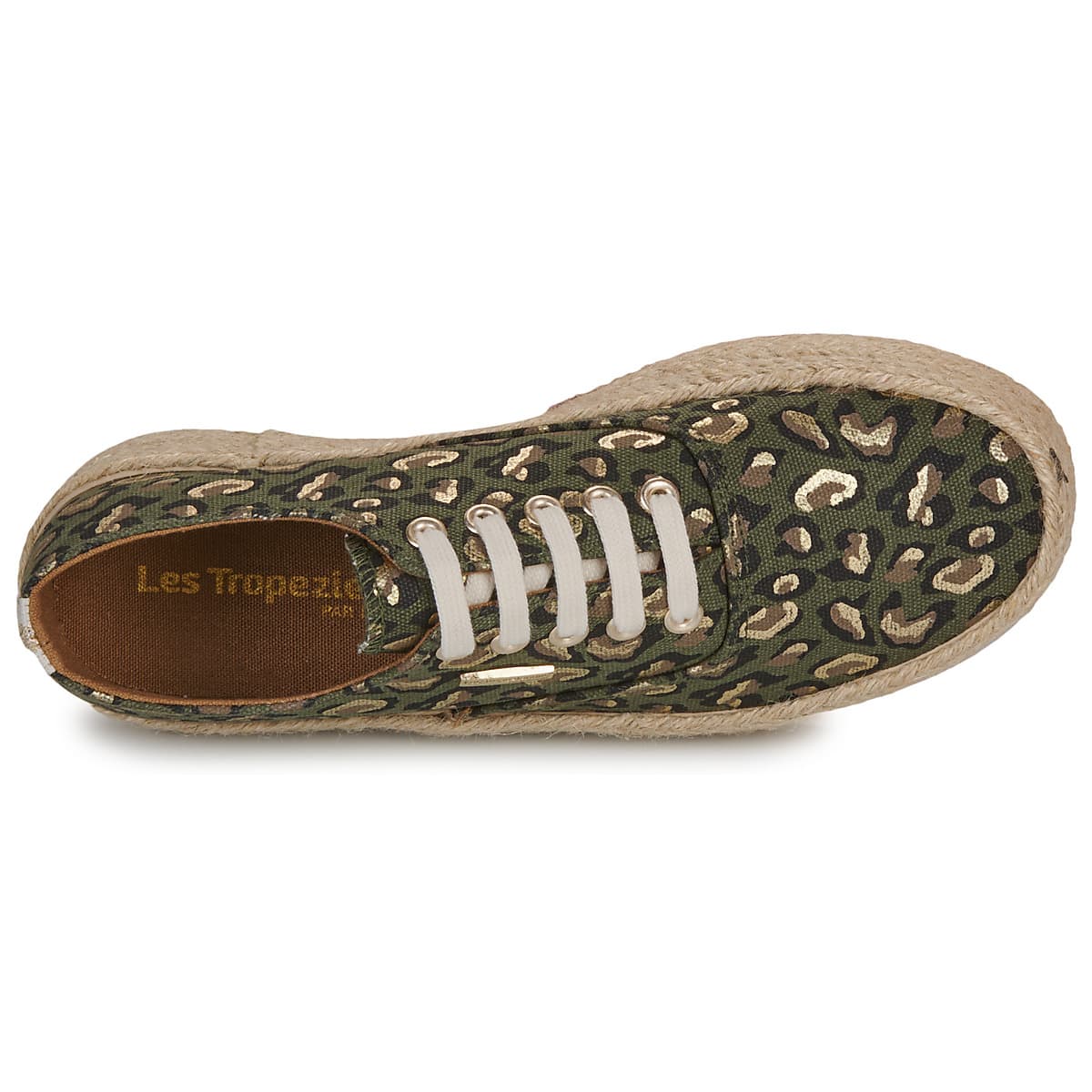 Women's Sneakers Les Tropeziennes par M.Belarbi Khaki