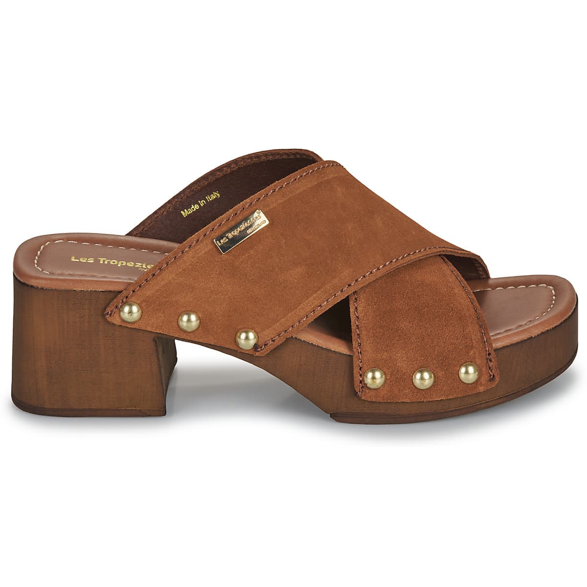 Women's Clogs Les Tropeziennes par M.Belarbi Brown