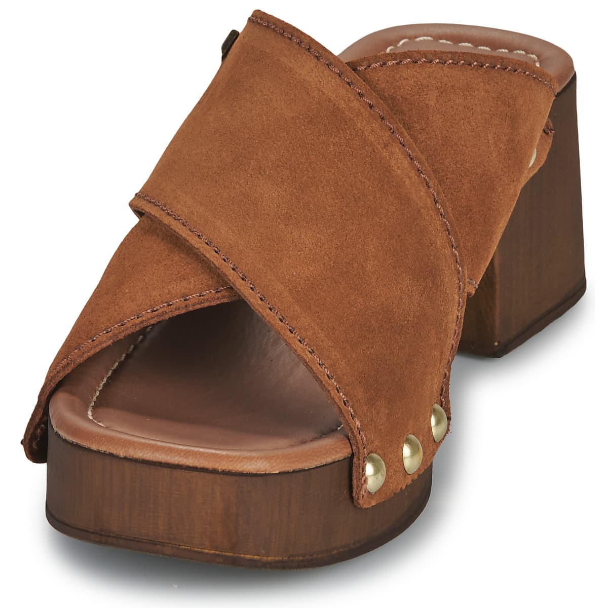 Women's Clogs Les Tropeziennes par M.Belarbi Brown